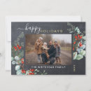 Search for holly berry christmas cards Elegant modern