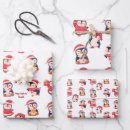 Search for christmas penguin wrapping paper Pattern