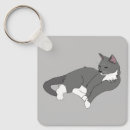 Search for gray cat key rings Blue