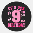 Search for 9 years old stickers Girl