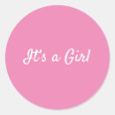 Search for baby girl envelope seals Its a girl