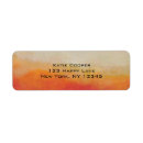 Search for red brown return address labels Modern
