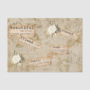 Search for words tissue paper Vintage