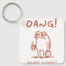 Search for coffee humour square key rings Cartoon