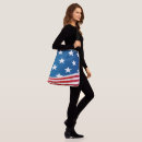 Search for red white blue bags Flags