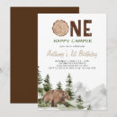 Search for camper invitations Watercolor