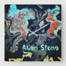 Search for strange clocks Spots