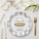 Search for cute thanksgiving plates Gingham