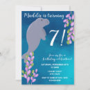 Search for manatee birthday invitations Florida