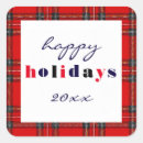 Search for red plaid stickers Scottish