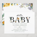 Search for sunflower baby girl shower invitations Baby in bloom