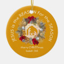 Search for christian christmas tree decorations Jesus is the reason