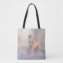 Search for snow white tote bags Horse