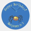 Search for cartoon spider stickers Arachnid