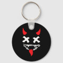 Search for scary face key rings Skull
