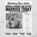 Search for invitations wedding programs Newspaper