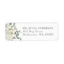 Search for ivory wedding return address labels Floral