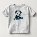 Search for panda toddler tshirts Cartoon