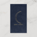 Search for crescent moon business cards Wiccan