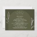 Search for arts 4x6 invitations Green