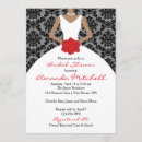Search for damask bridal shower invitations Flowers