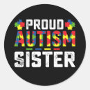 Search for proud sister stickers Autism
