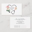 Search for registered business cards Nurse