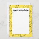 Search for bananas note cards Yellow