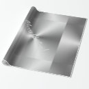 Search for metalic wrapping paper Typography