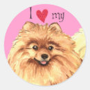 Search for spitz stickers Pomeranian
