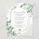 Search for 50th anniversary vow renewal invitations Watercolor