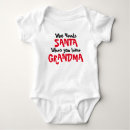 Search for grandma christmas clothing Santa