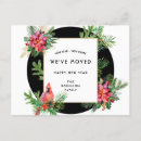 Search for cardinal invitations Winter greenery