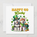 Search for cute irish square invitations Clover
