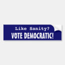 Search for sanity bumper stickers Politics