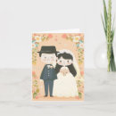 Search for cute cartoon couple wedding invitations Bride
