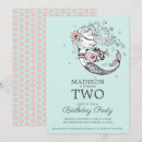 Search for blue mermaid invitations Girl