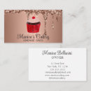 Search for homemade cake business cards Cupcake
