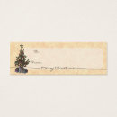 Search for mini gift tags Christmas tree