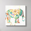 Search for elephant canvas prints Flowers