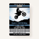 Search for bike birthday invitations Motocross