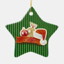 Search for santa claus face christmas tree decorations Red