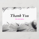 Search for white feather cards Black