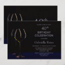Search for wine 40th birthday invitations Forty