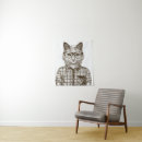 Search for hipster tapestries Cat