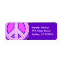 Search for glow return address labels Pink