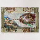 Search for michelangelo puzzles Sistine chapel