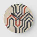 Search for blue and orange clocks Pattern