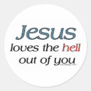 Search for hell stickers Jesus saves