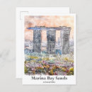 Search for gardens by the bay postcards Marina bay sands